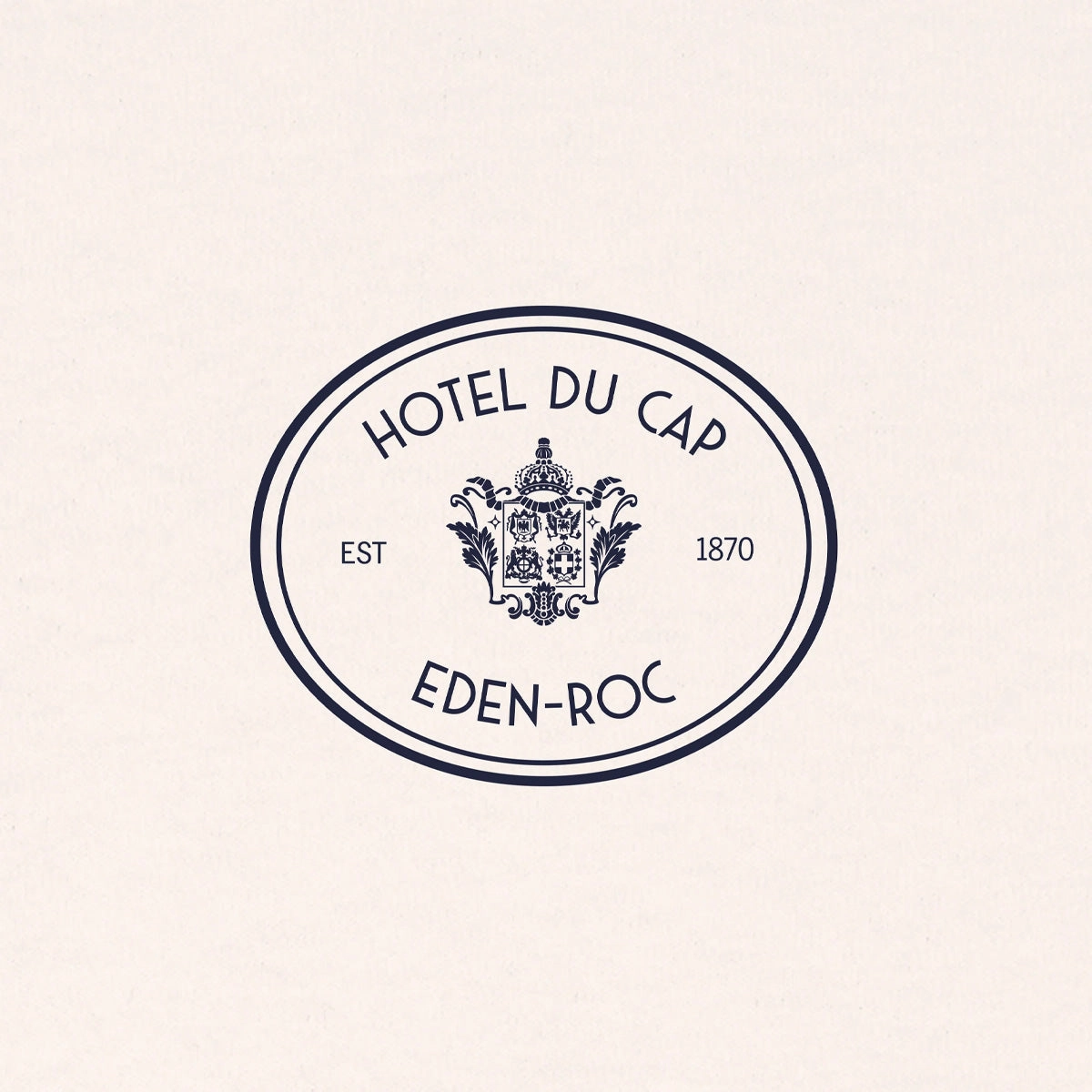  Hotel du Cap Eden-Roc Crest Kennedy Hoodie 'Cream'