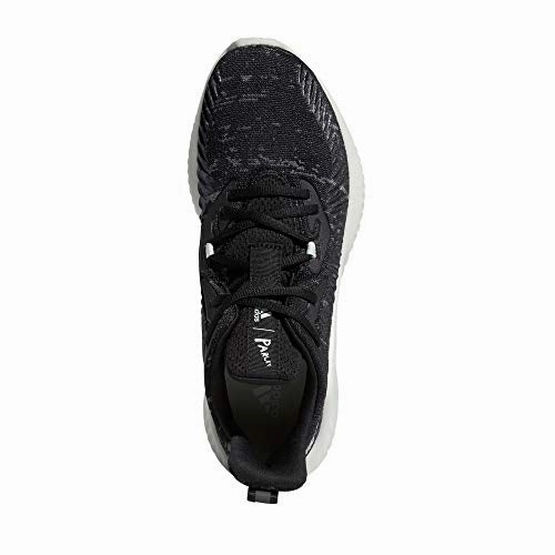 adidas Herren Alphabounce  Parley Laufschuh. CBLACK/LINGRN/FTWWHT. 44 2/3 EU
