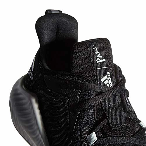 adidas Herren Alphabounce  Parley Laufschuh. CBLACK/LINGRN/FTWWHT. 44 2/3 EU