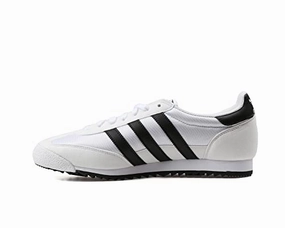 adidas Herren Dragon OG Gymnastikschuhe. Elfenbein (FTWR White/core Black/Gold Met.). 44 2/3 EU
