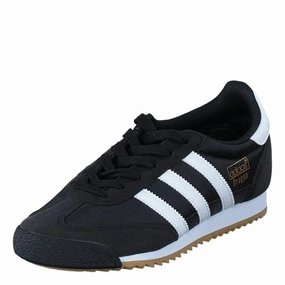 adidas Herren Dragon OG Sneaker. Schwarz (Core Black/FTWR White/Gum 3)