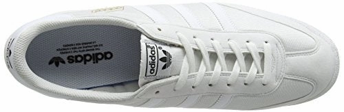 adidas Herren Dragon OG Trainer Low. Weiß (FTWR White/FTWR White/Gum)