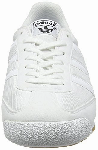 adidas Herren Dragon OG Trainer Low. Weiß (FTWR White/FTWR White/Gum). 43 1/3 EU