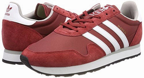 adidas Herren Haven Fitnessschuhe. Rot (Mystery Red/ftwr White/clear Granite). 43 1/3 EU