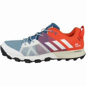 Adidas Herren Kanadia 8 Trail Laufschuhe. Mehrfarbig (Azubas/Ftwbla/Energi). 46 EU