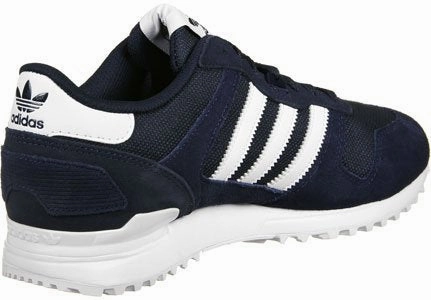 adidas Herren ZX 700 Sneaker. Blau (Night Navy/FTWR White/Collegiate Navy). 46 2/3 EU