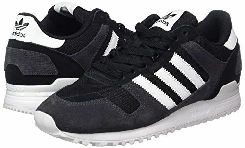 adidas Herren ZX 700 Sneaker. Schwarz (Core Black/FTWR White/Utility Black). 42 EU