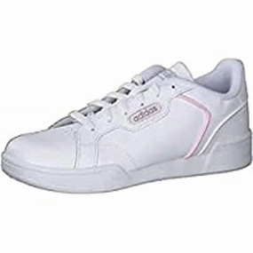 adidas Unisex-Kinder ROGUERA J Cross Trainingsschuhe. Ftwbla/Ftwbla/Metpla. 38 EU
