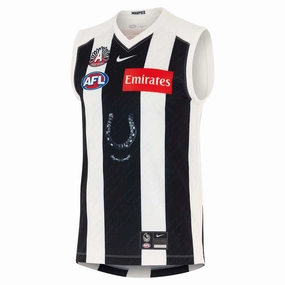 Adult's AFL Collingwood Magpies Football Club 2025 Stadium Anzac Jersey