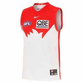 Adult's AFL Sydney Swans Football Club 2025 Stadium Home Jersey