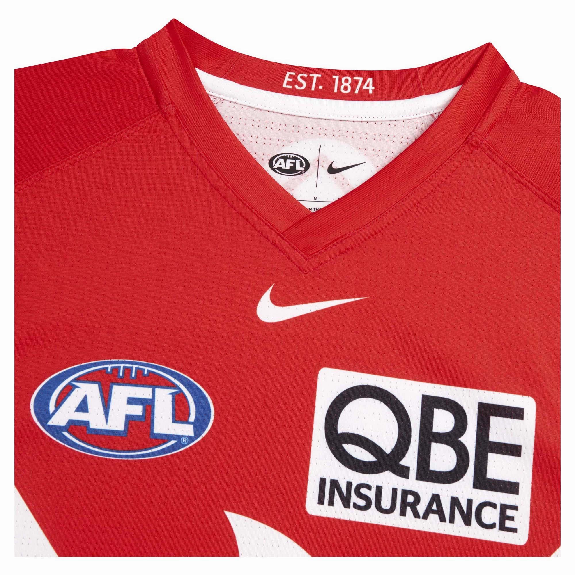 Adult's AFL Sydney Swans Football Club 2025 Stadium Home Jersey