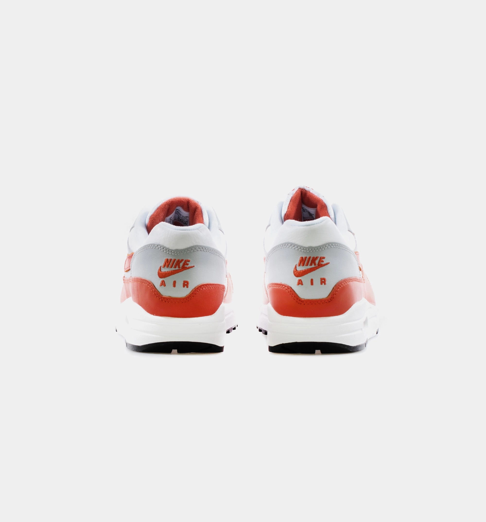 Air Max 1 LV8 Mens Lifestyle Shoe - Orange/White/Grey