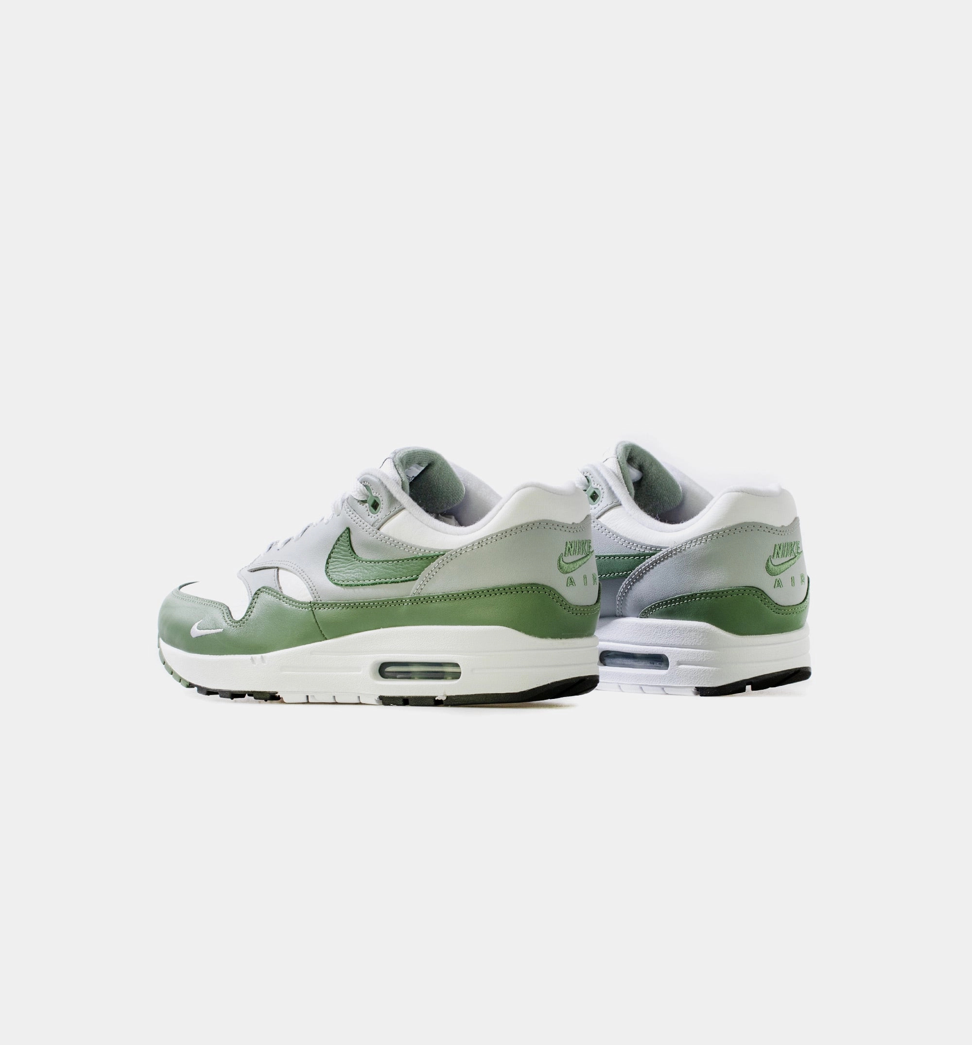 Air Max 1 Spiral Sage Mens Lifestyle Shoe - White/Grey/Green