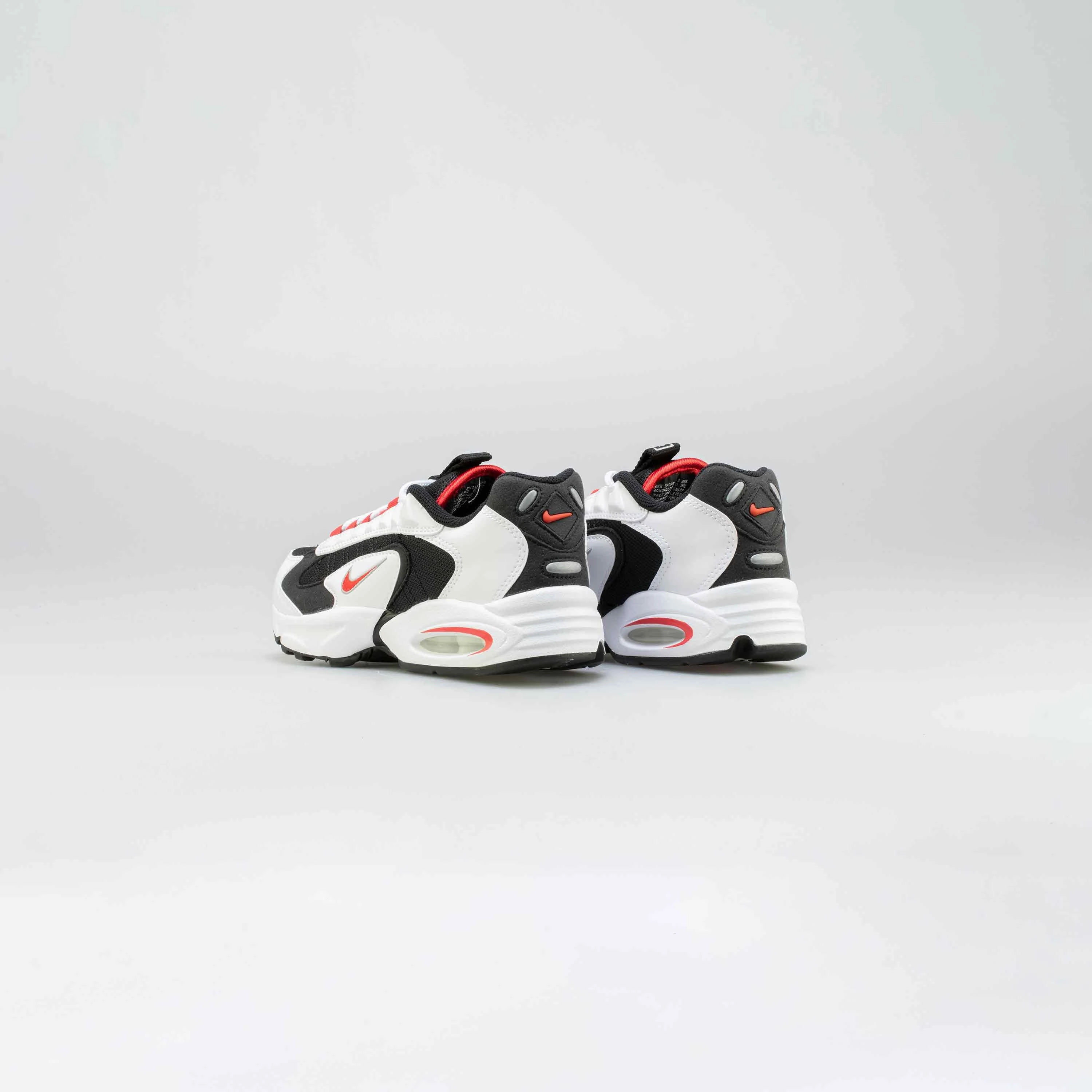 Air Max Triax Mens Lifestyle Shoe - White/Black-Red