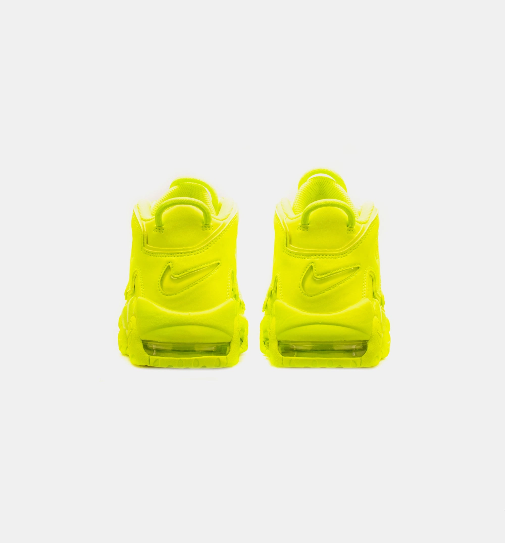 Air More Uptempo Volt Mens Lifestyle Shoes - Yellow