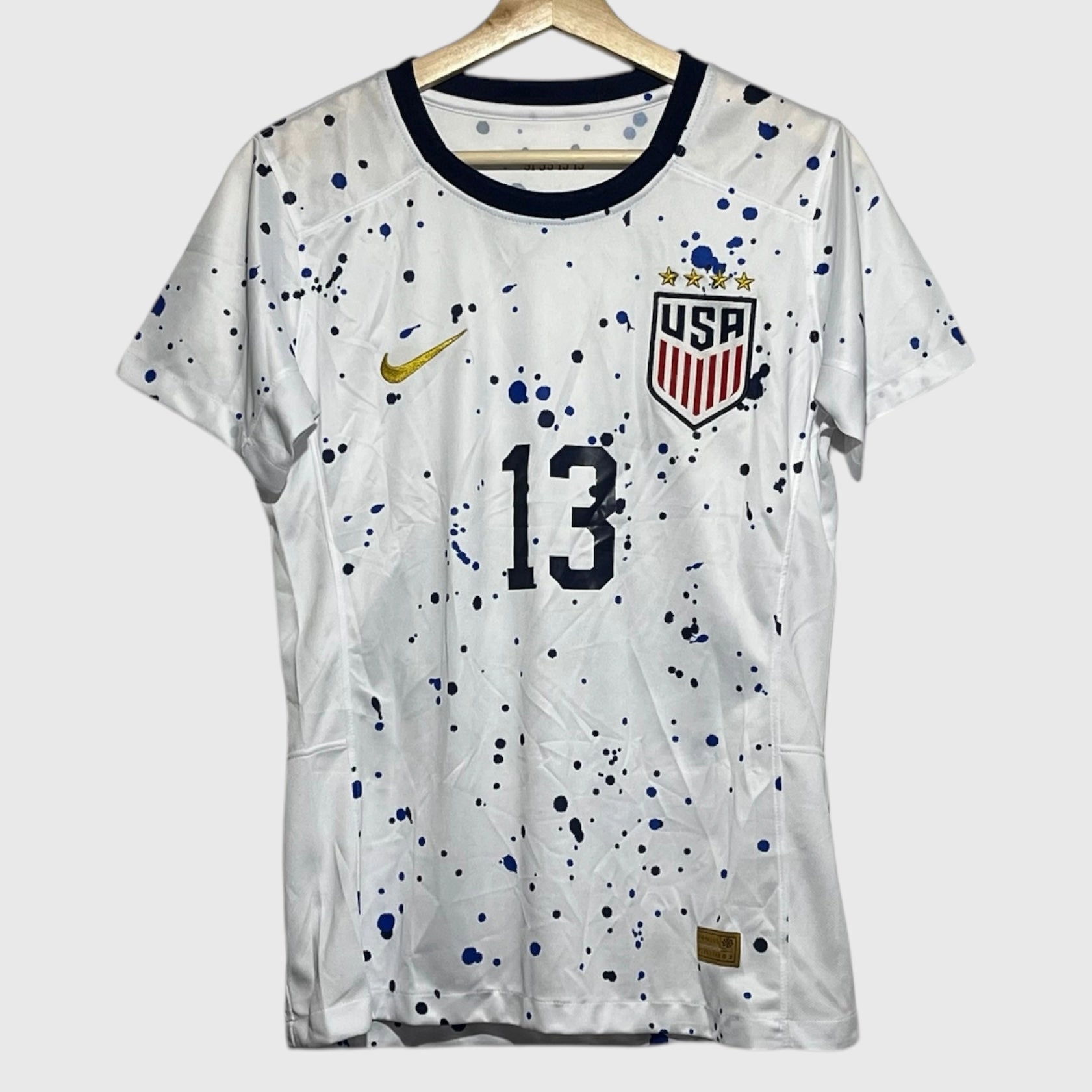 Alex Morgan USWNT US Soccer 2023/24 Home Jersey Women’s L