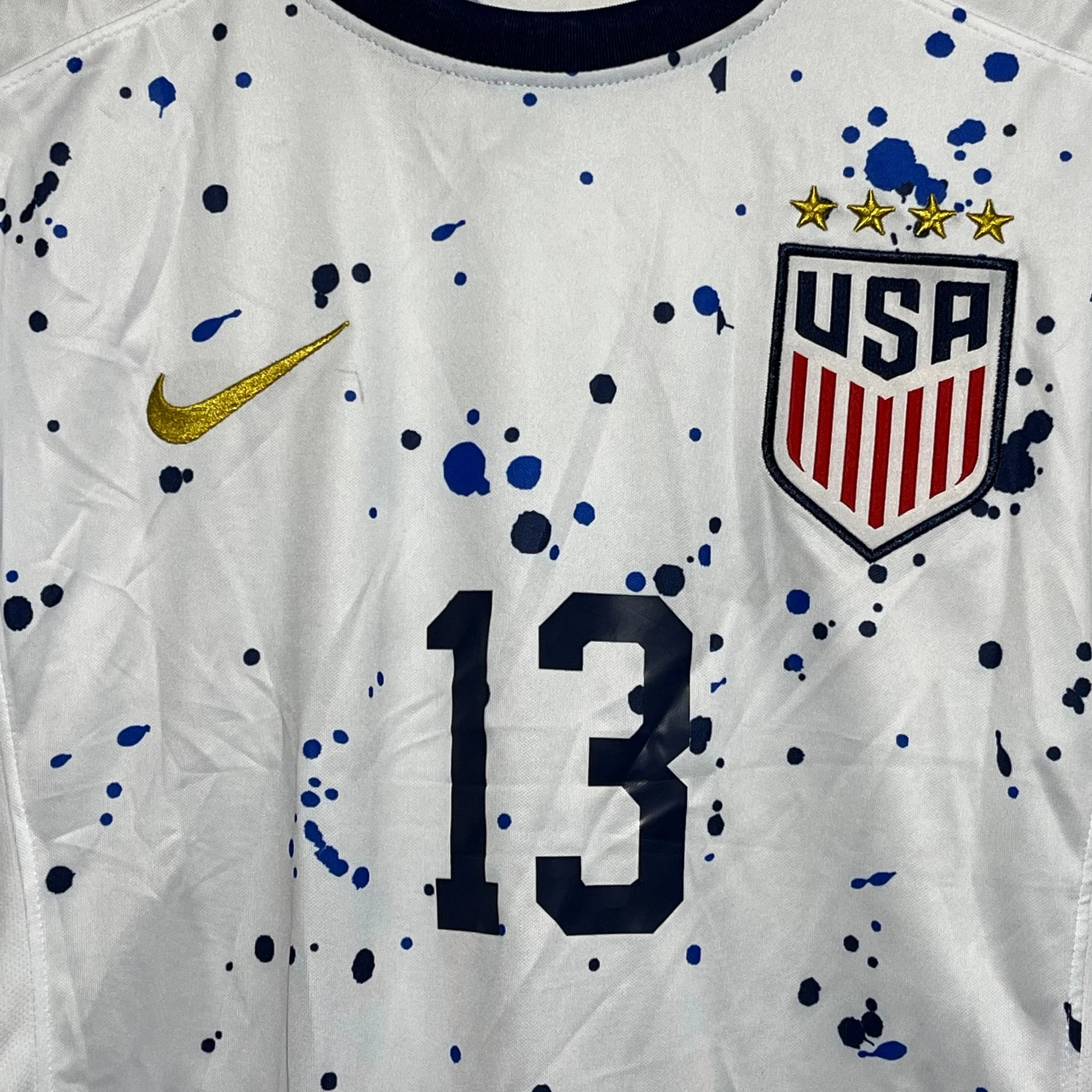 Alex Morgan USWNT US Soccer 2023/24 Home Jersey Women’s L