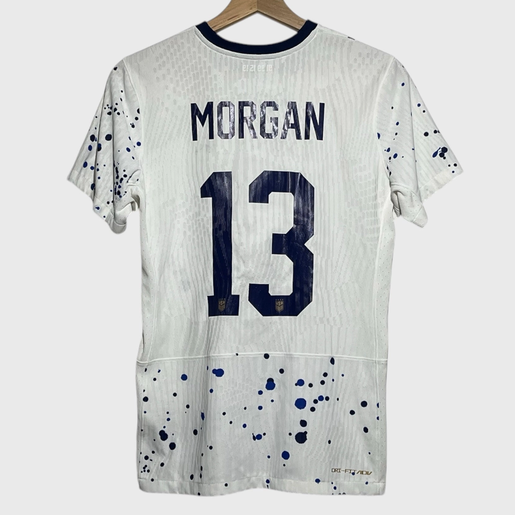 Alex Morgan USWNT US Soccer 2023/24 Pro Cut Home Jersey Women’s M
