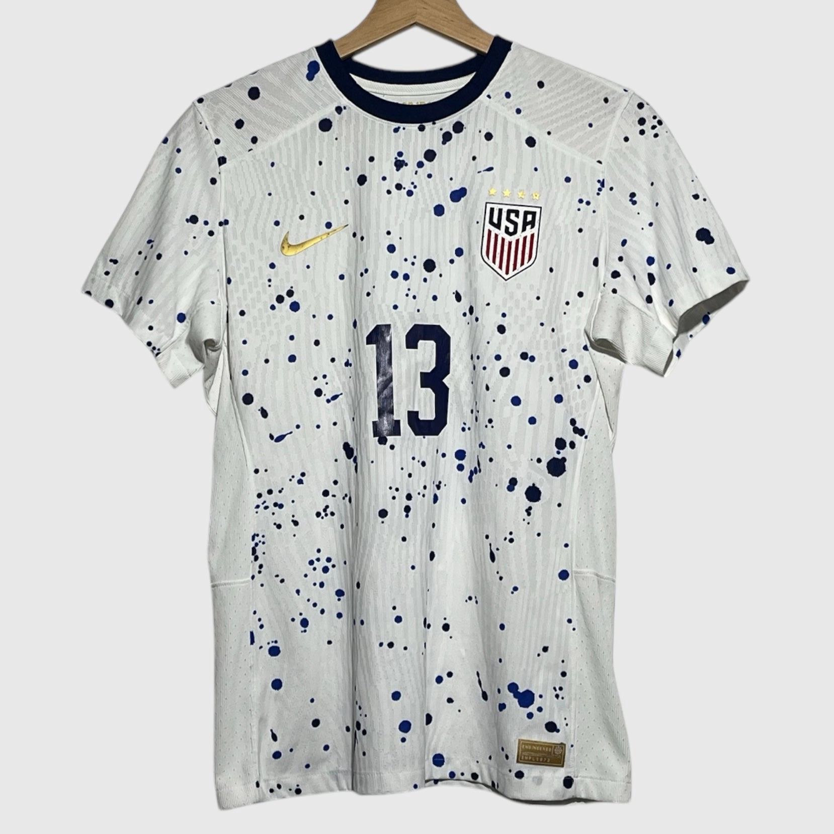 Alex Morgan USWNT US Soccer 2023/24 Pro Cut Home Jersey Women’s M