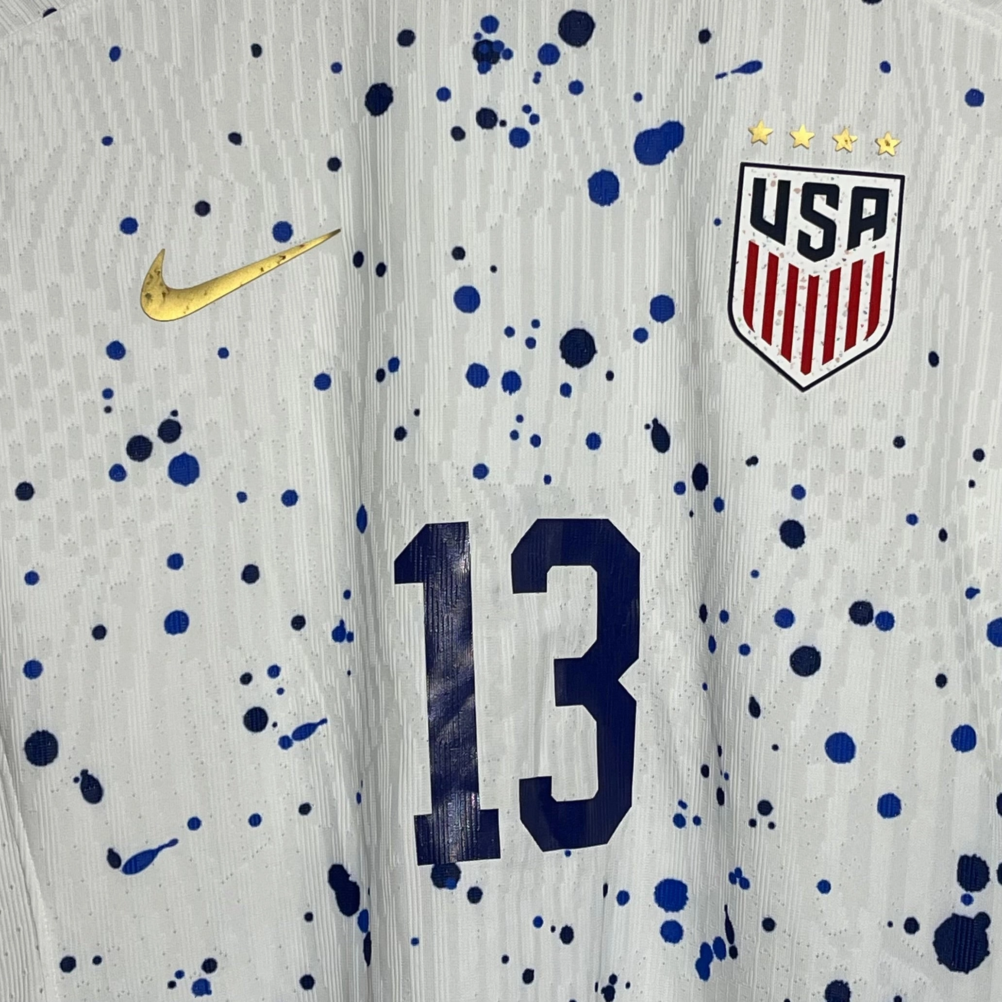 Alex Morgan USWNT US Soccer 2023/24 Pro Cut Home Jersey Women’s M