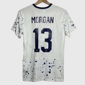 Alex Morgan USWNT US Soccer 2023/24 Pro Cut Home Jersey Women’s M