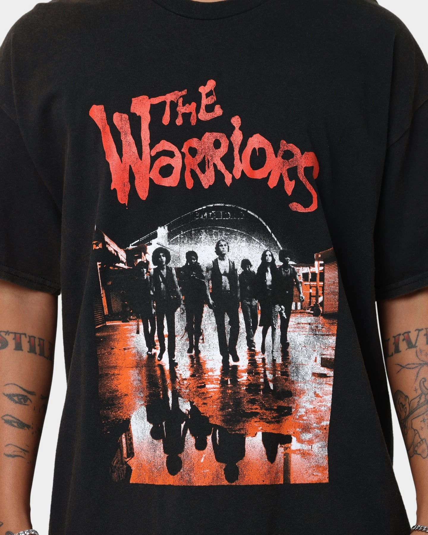 American Thrift X The Warriors The Warriors Vintage T-Shirt Black Wash