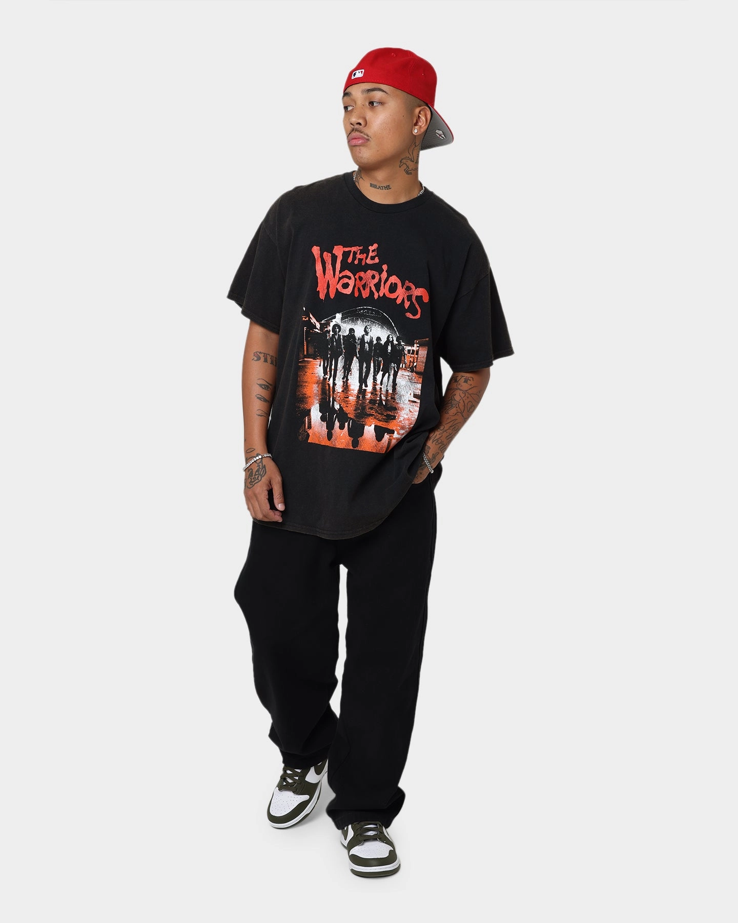 American Thrift X The Warriors The Warriors Vintage T-Shirt Black Wash