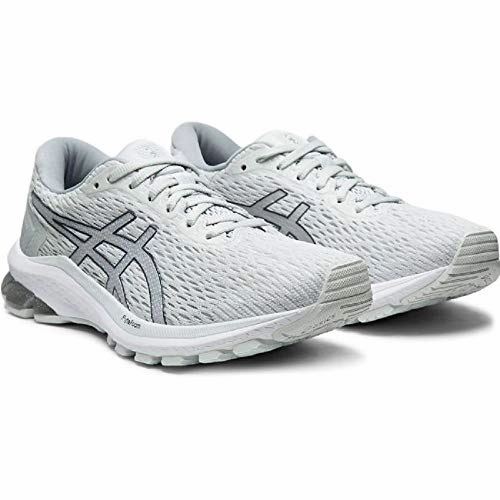 ASICS Damen 1012A651-100-5M Running Shoe. White Pure Silver. 32 EU