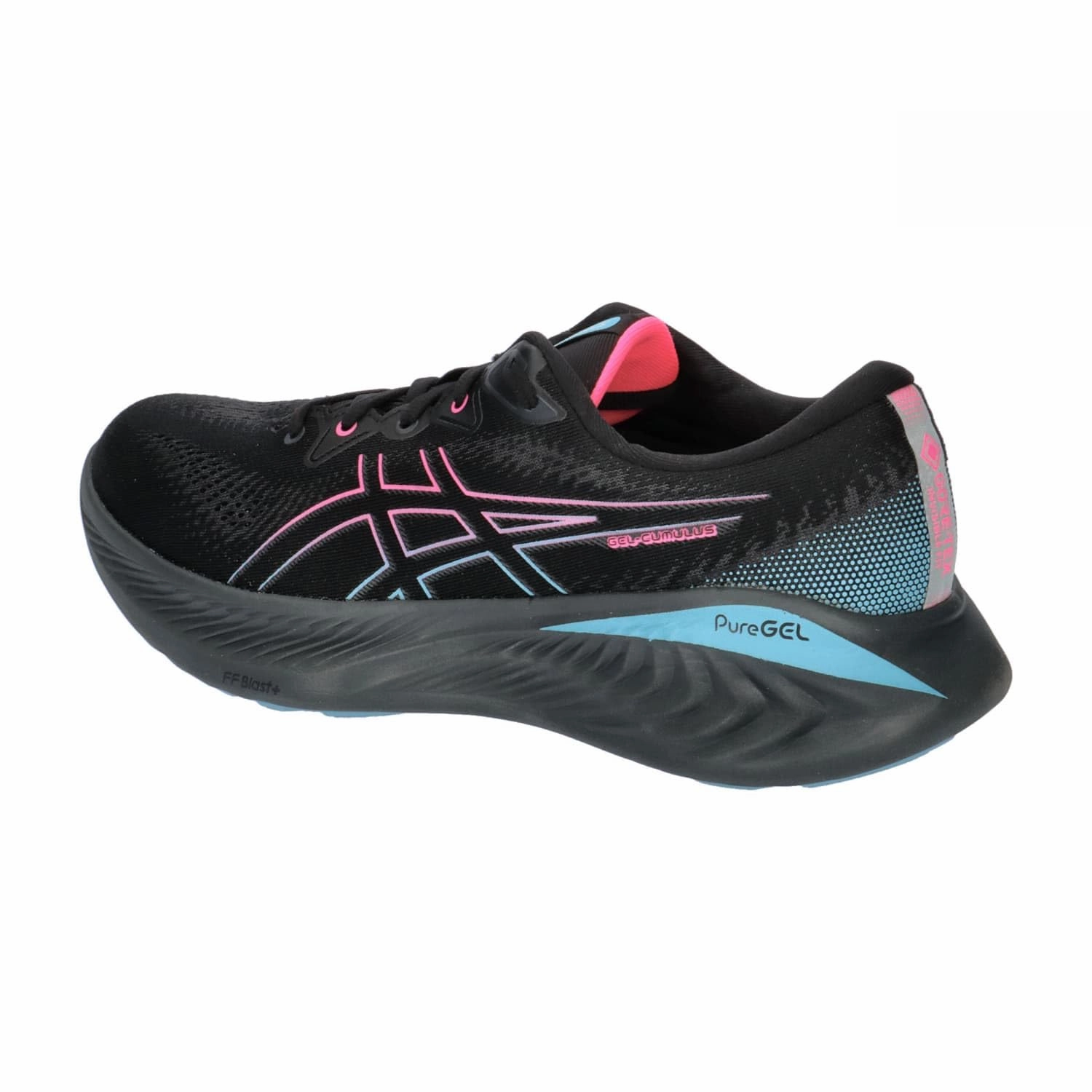 ASICS Damen Laufschuhe Gel-Cumulus 25 GTX 1012B502 Black/Hot Pink 39