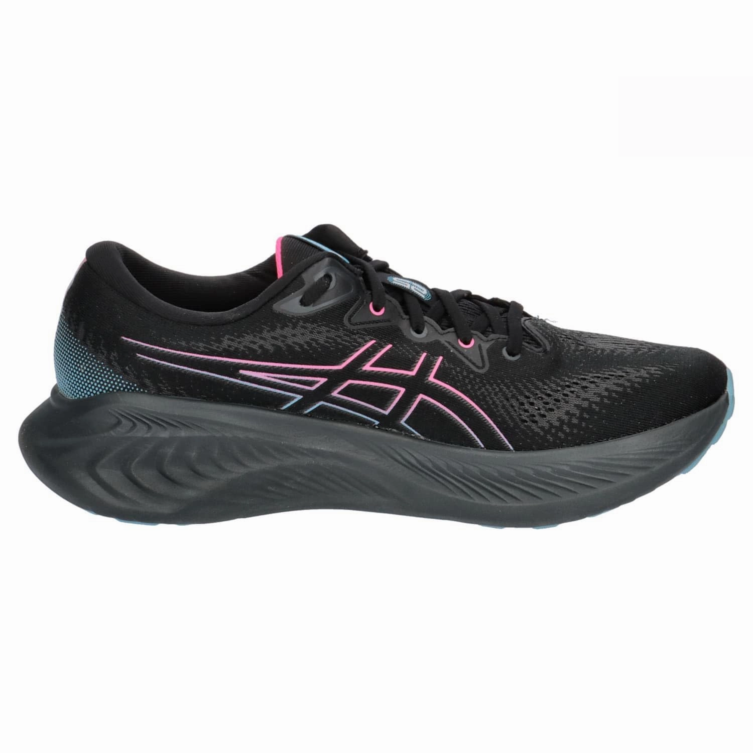 ASICS Damen Laufschuhe Gel-Cumulus 25 GTX 1012B502 Black/Hot Pink 39