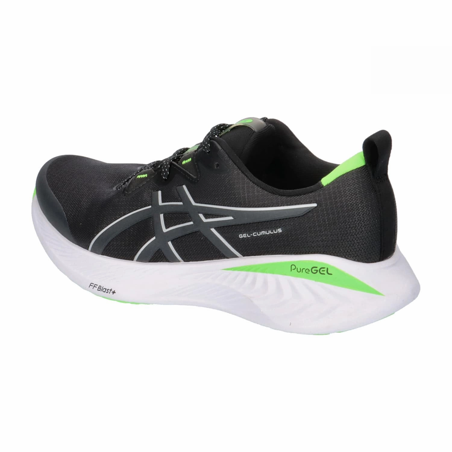 ASICS Damen Laufschuhe Gel-Cumulus 25 LITE-Show 1012B565 Black/Pure Silver 39