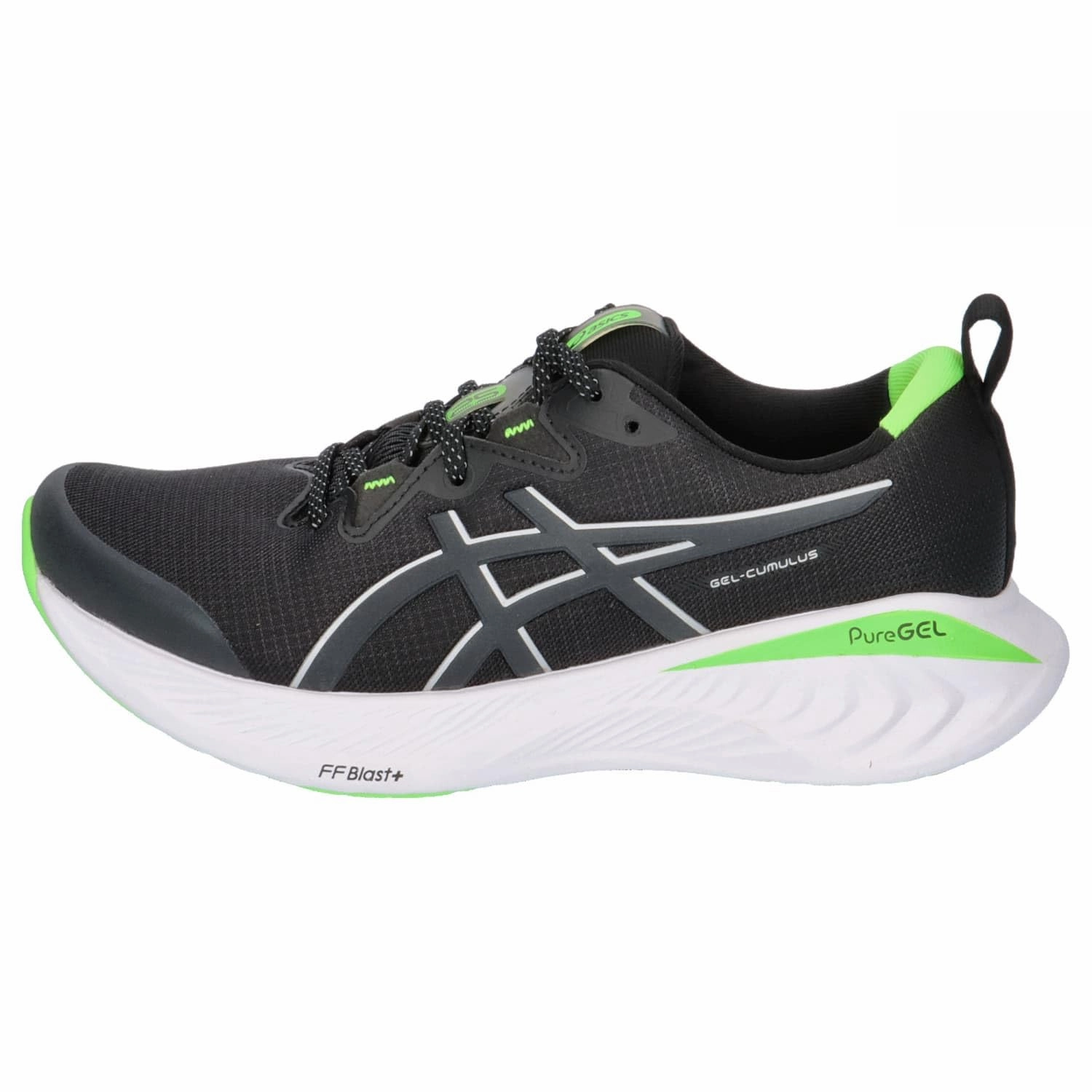 ASICS Damen Laufschuhe Gel-Cumulus 25 LITE-Show 1012B565 Black/Pure Silver 39
