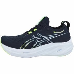 ASICS Herren Gel-Nimbus 26 Sneaker. French Blue/Electric Lime. 42 EU