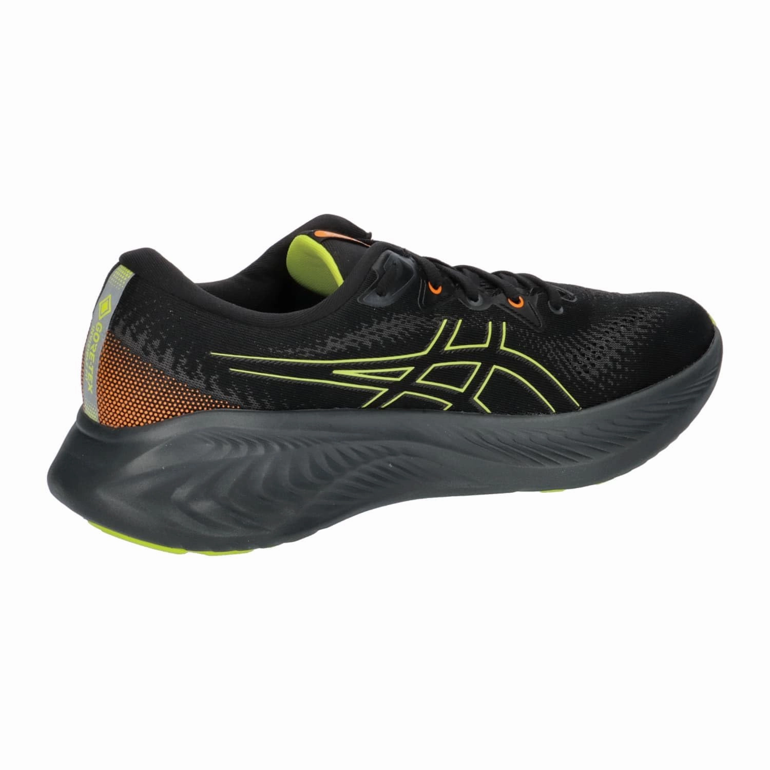 ASICS Herren Laufschuhe Gel-Cumulus 25 GTX 1011B683 Black/Neon Lime 41.5