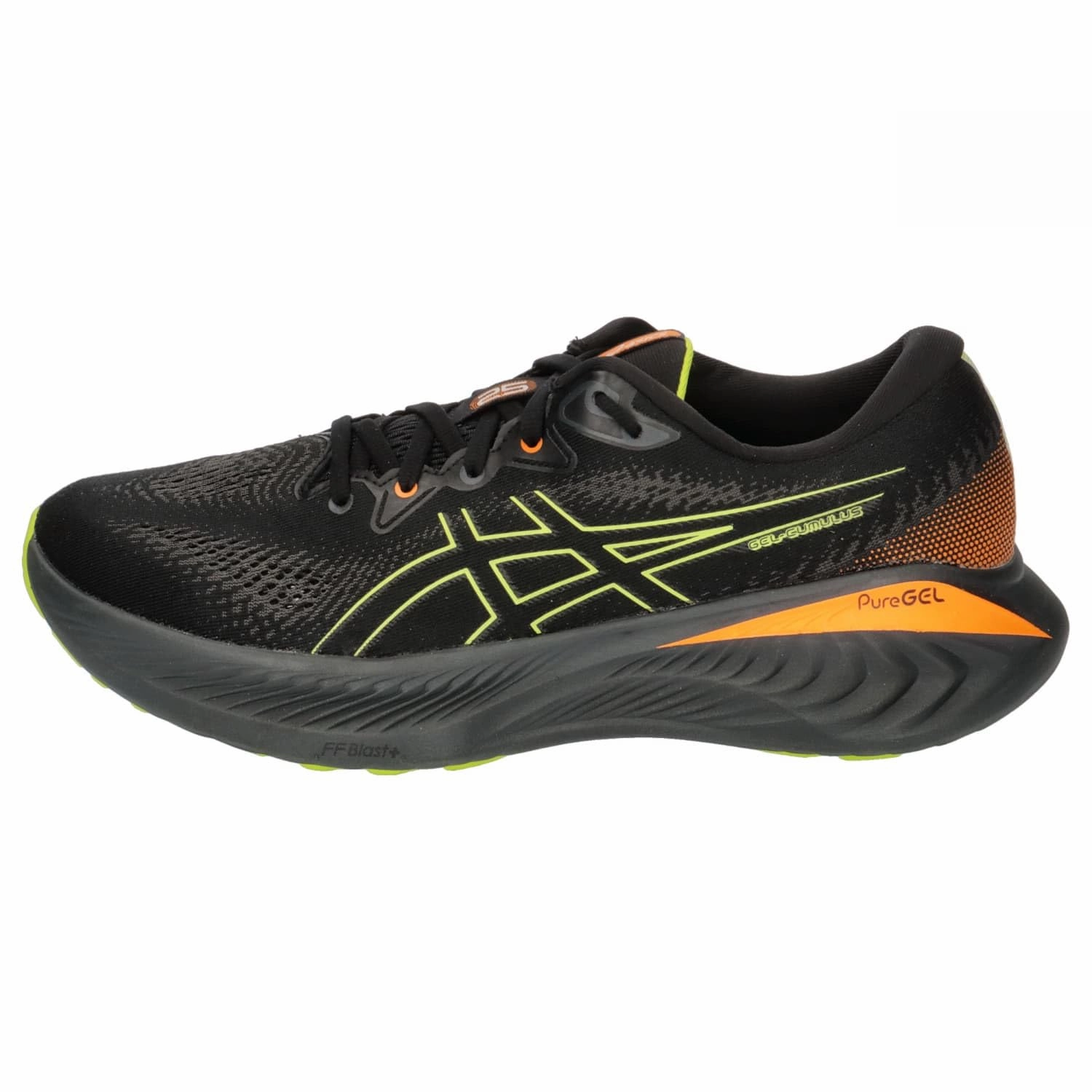 ASICS Herren Laufschuhe Gel-Cumulus 25 GTX 1011B683 Black/Neon Lime 41.5