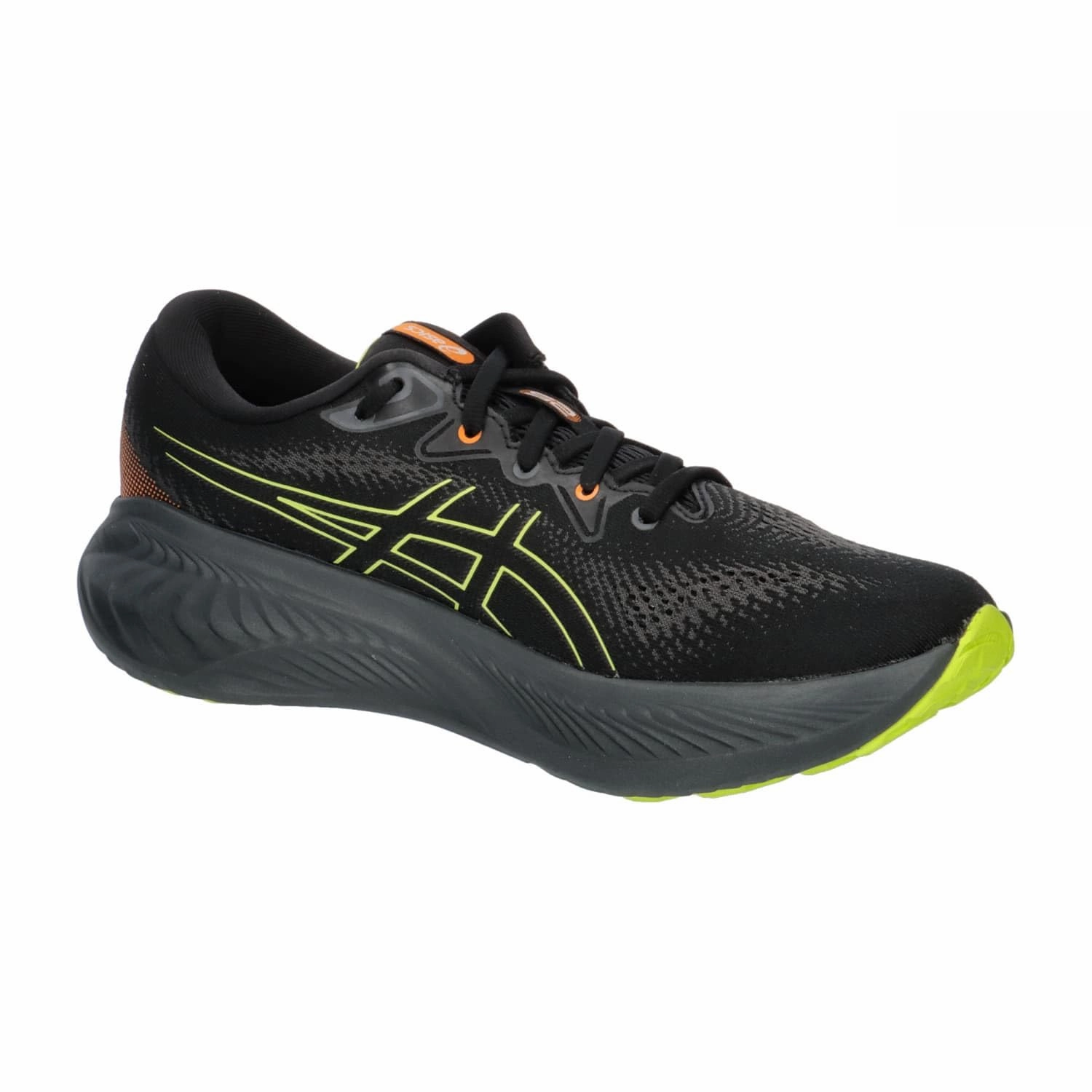 ASICS Herren Laufschuhe Gel-Cumulus 25 GTX 1011B683 Black/Neon Lime 41.5