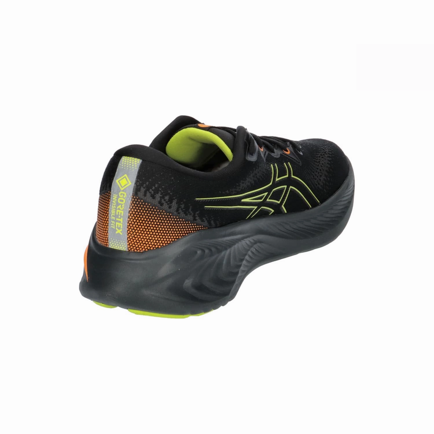 ASICS Herren Laufschuhe Gel-Cumulus 25 GTX 1011B683 Black/Neon Lime 41.5