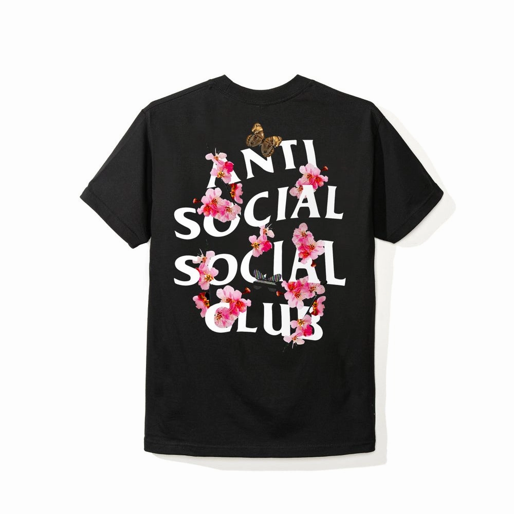ASSC KKOCH CHERRY BLOSSOM TEE BLACK (NEW) SMALL