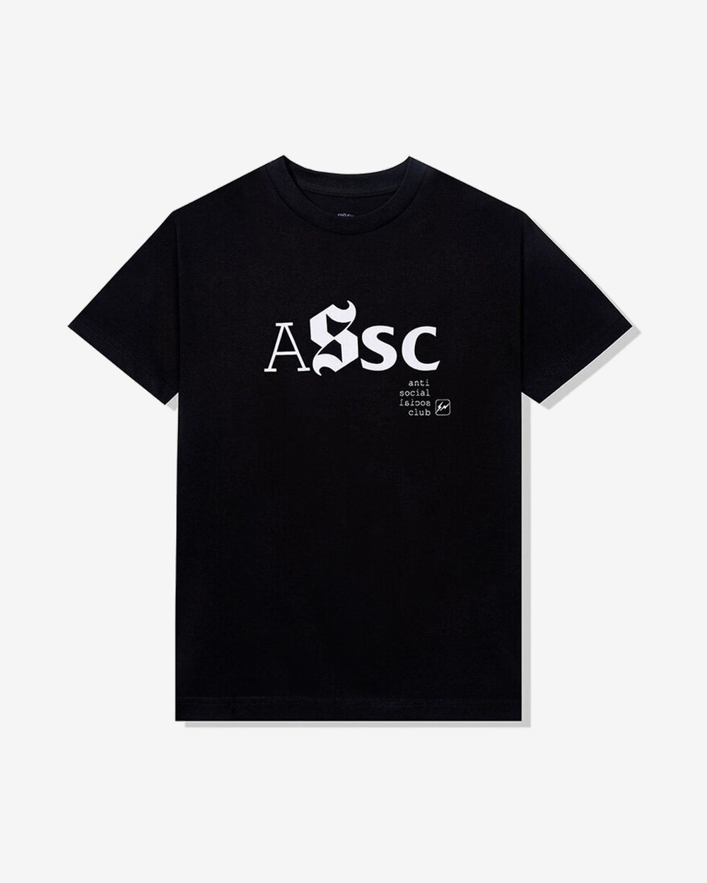 ASSC X FRAGMENT FW22 TYPE A TEE BLACK
