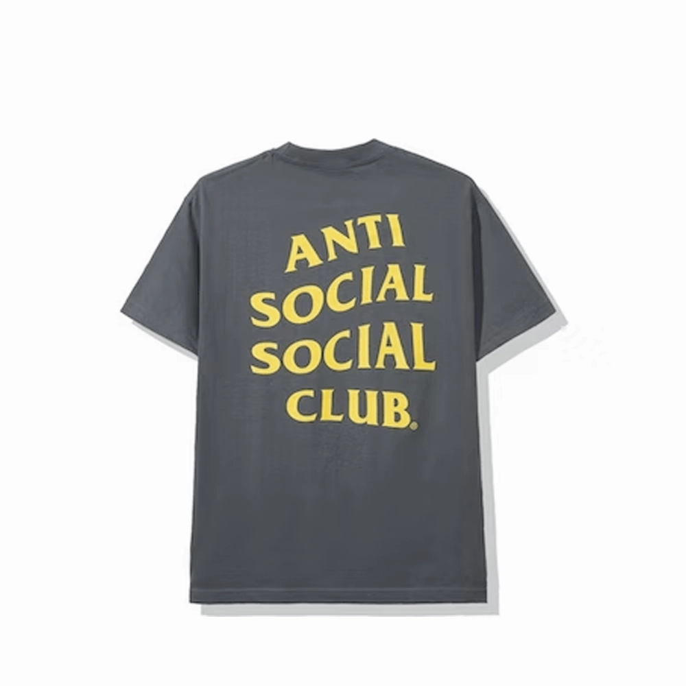 ASSC YELLOW LONDON CHARCOAL GREY TEE (NEW)