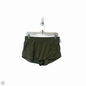 Athletic Shorts By Lululemon In Green, Size: 10