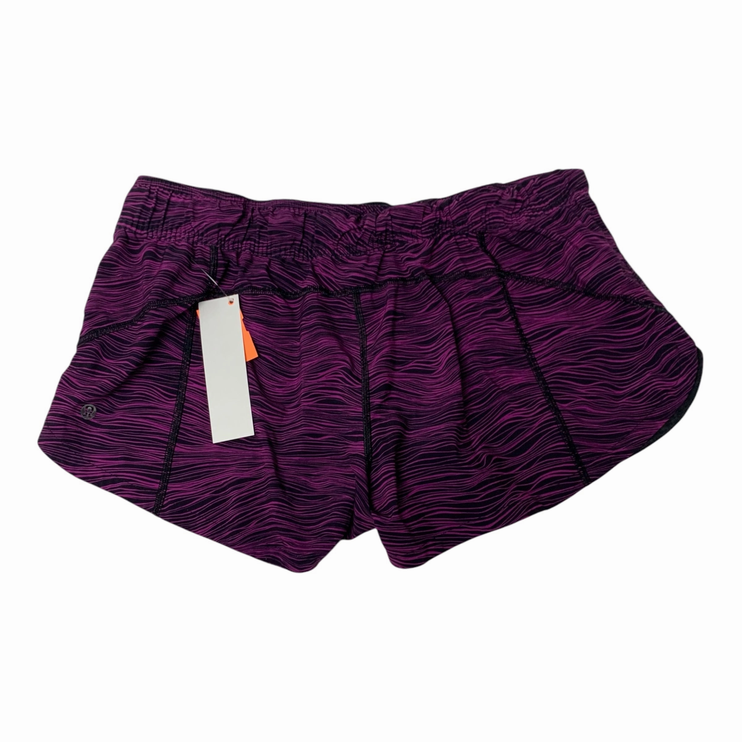 Athletic Shorts By Lululemon In Purple, Size: M