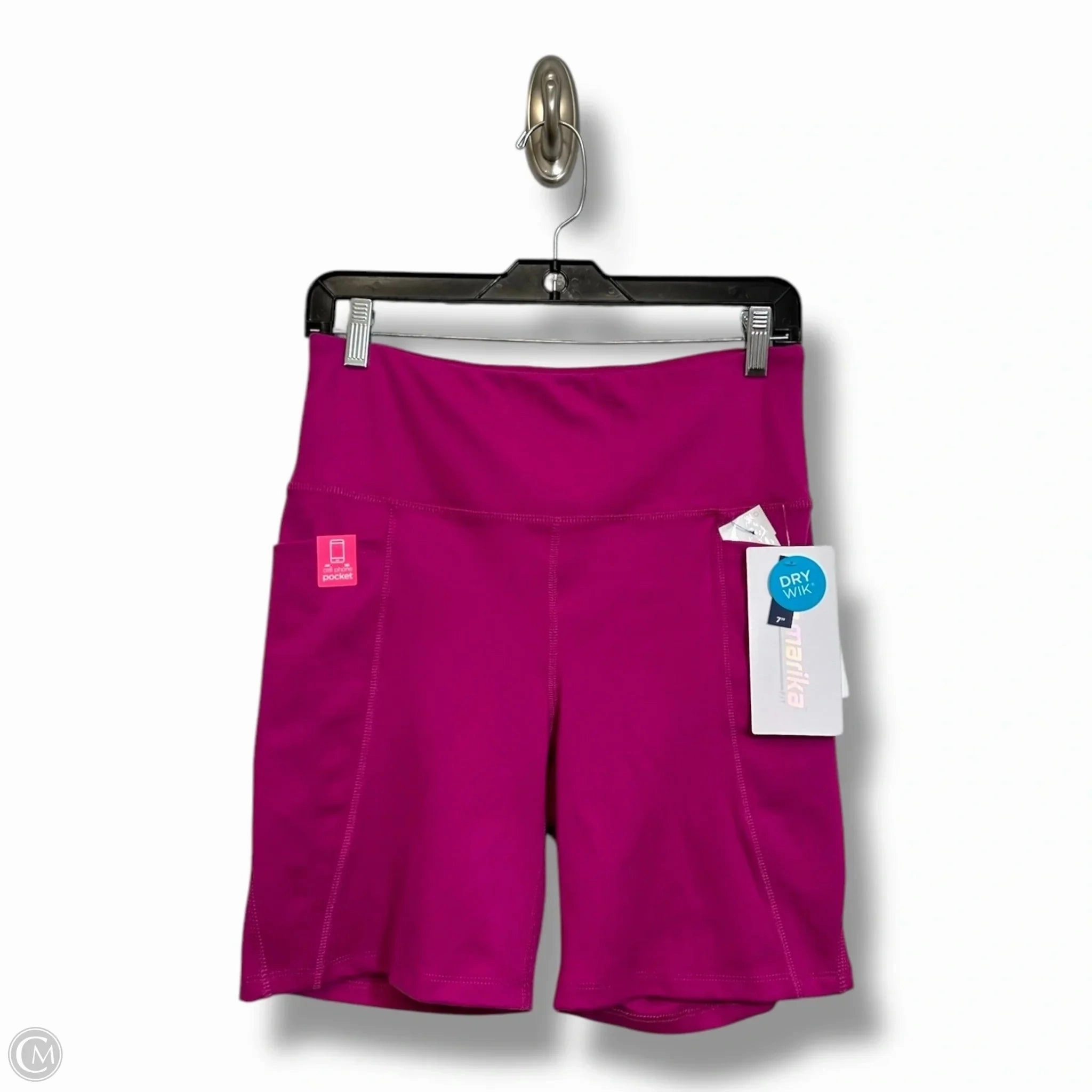 Athletic Shorts By Marika In Pink, Size: M