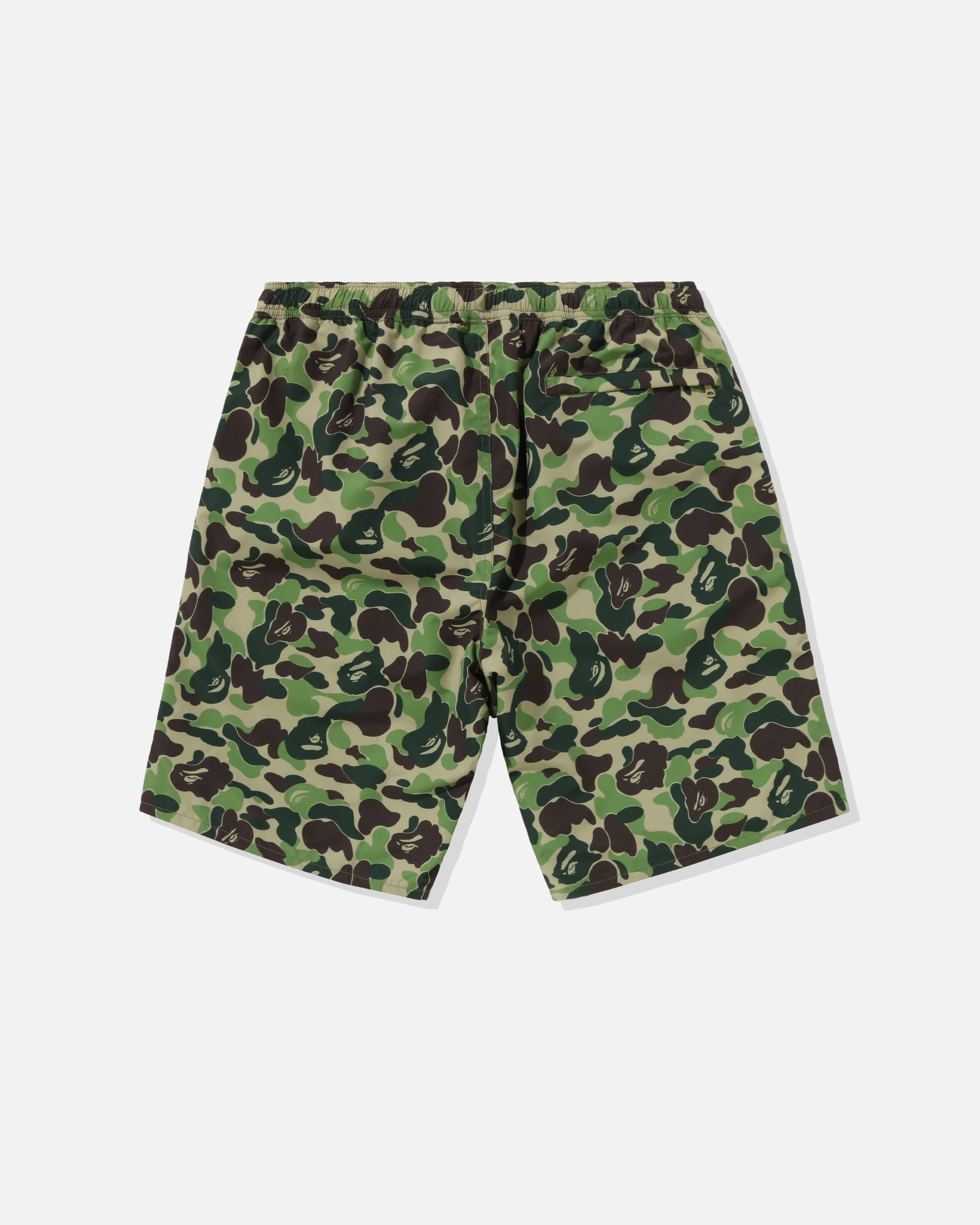 BAPE ABC CAMO BEACH SHORTS  - GREEN
