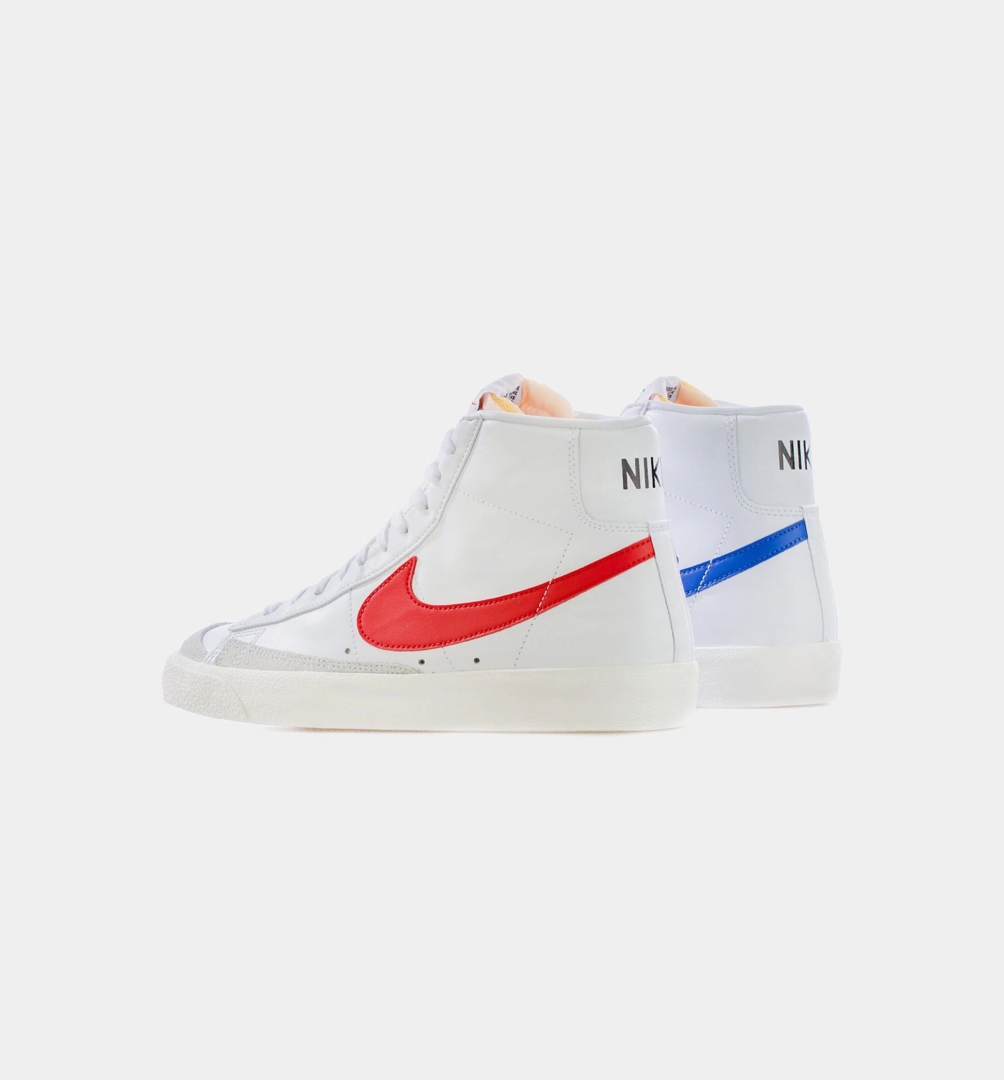 Blazer Mid '77 Mens Lifestyle Shoe - White/Red/Blue