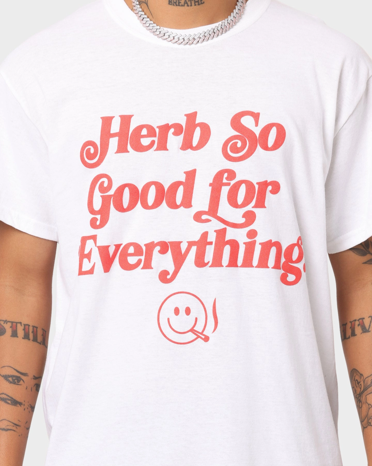 Bob Marley Herb So Good T-Shirt White