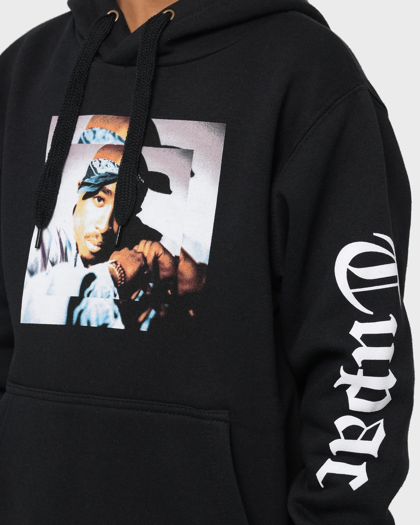 Bravado Kid's Tupac Side Hoodie Black