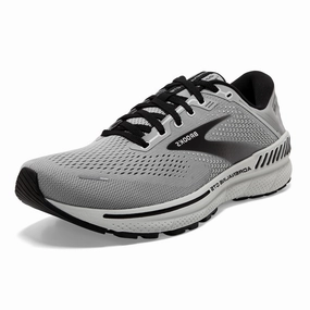 Brooks Herren Adrenaline GTS 22 Sneaker. Pfauen/Orange/WeiÃŸ. 45.5 EU