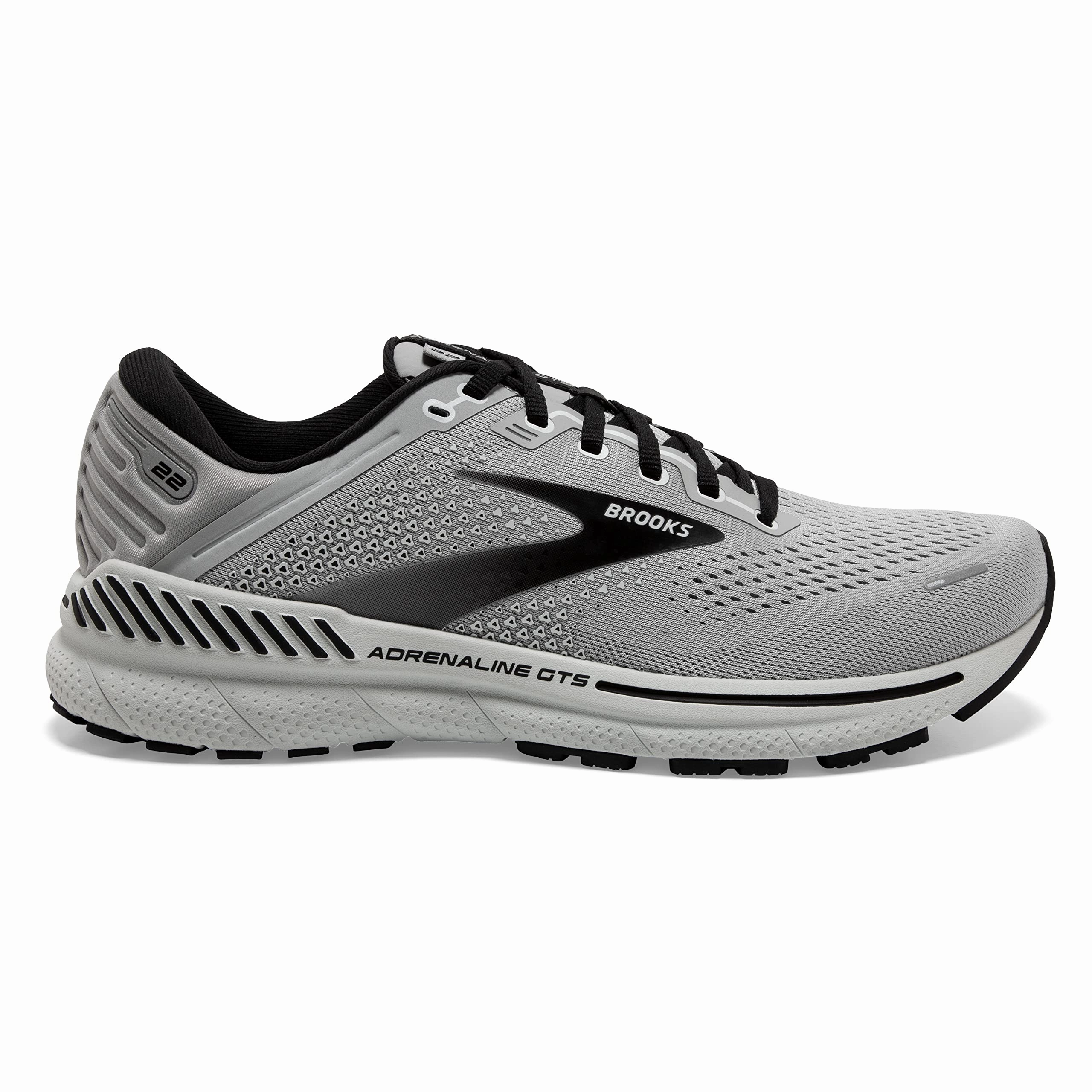 Brooks Herren Adrenaline GTS 22 Sneaker. Pfauen/Orange/WeiÃŸ. 45.5 EU