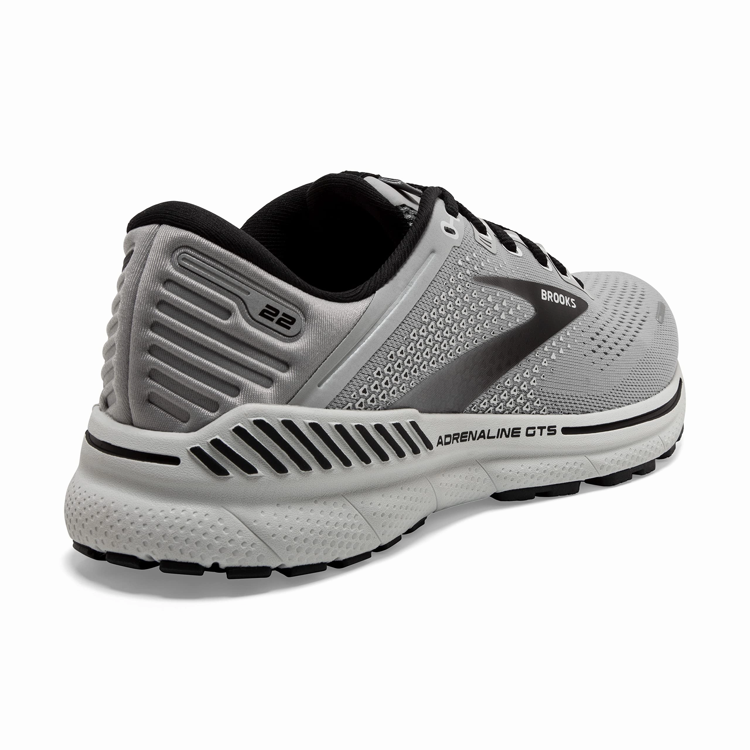 Brooks Herren Adrenaline GTS 22 Sneaker. Pfauen/Orange/WeiÃŸ. 45.5 EU